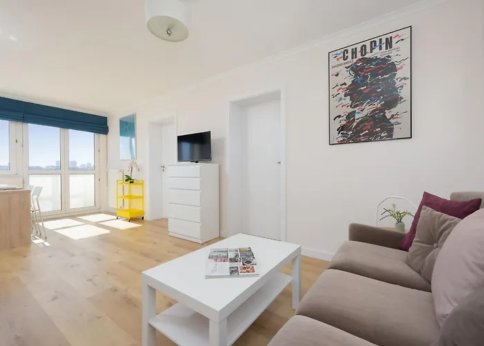 Bright Cityview Apartment With Ac Near Pge Narodowy By Noclegi Renters